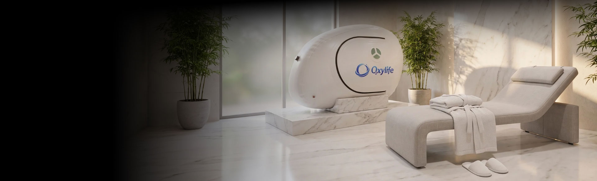 The O2xylife hyperbaric oxygen chamber