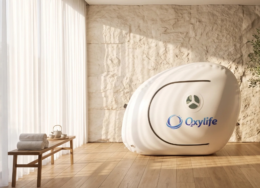 The O2xylife hyperbaric oxygen chamber